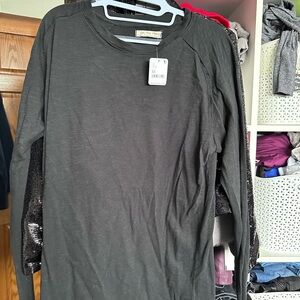 We The Free Black Long Sleeve Tee